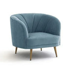 Modern Upholstered Single Seater Sofa