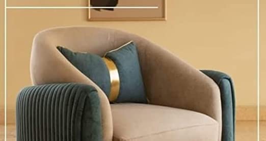 Lounge Chair Single Seater Sofa Set Accent Chair 3X Comfy Luxury for Living Room Bedroom Adults Patio (Set of 2 Chairs)