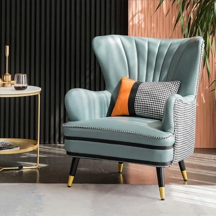 Wooden Single Seater Sofa for Living Room | 1 Seater Maharaja Lounge Sofa Chair for Home