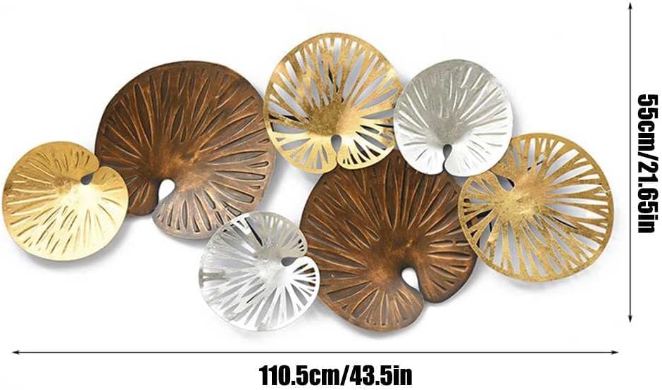 Metal Wall Art Sculpture, Wall Hanging Crafts for Home Patio