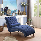 Wood Art Fabric Single Modern Lounge Lazy Sofa Bed Chair