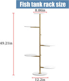 with Marble Base Corner Planter Holder Heavy Duty Plant Pot Stand