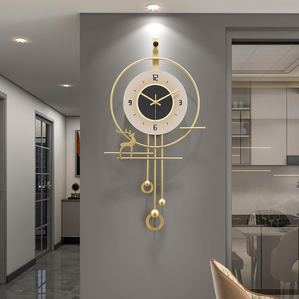Gold Decorative Wall Clock