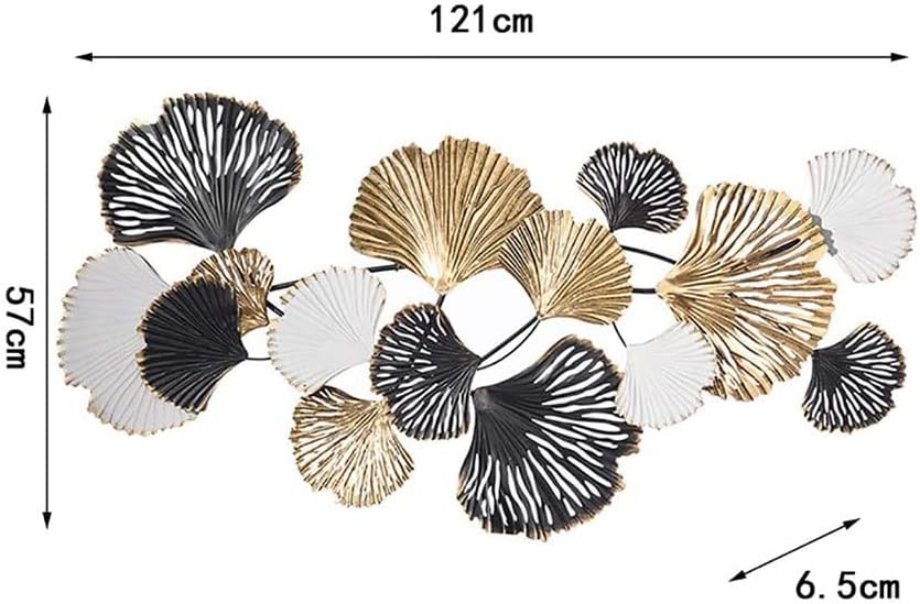 Wall Art Decor,Creative Ginkgo Leaf Decorative Wall Art,Wall Art Hanging for Living