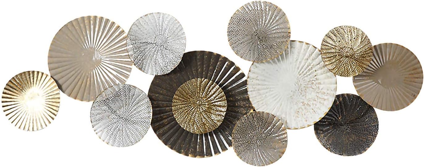 Metal Wall Decoration, Modern Light Luxury Metal Wall Art