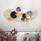 Wall Decor Wall Sculpture Decor Metal Wall Art Metal Lotus Leaves