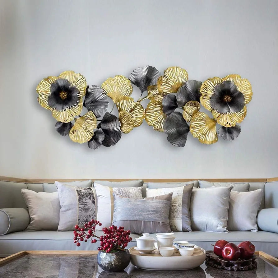 Iron Wall Hanging in Hotel Living Room 145 55Cm