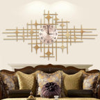 Wall Clock Home Silent Non Ticking Quartz Large Clock for Living Room Office Bedroom 40 * 20 Inch