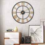 Wall Clocks Non-Ticking Silent 16 inch Battery Operated Oversized