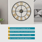 Wall Clocks Non-Ticking Silent 16 inch Battery Operated Oversized