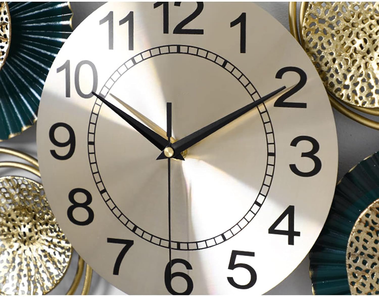 Wall Clock for Bedroom Office Corridor Living Room,Gold,34 * 102cm Wall Decor Clock