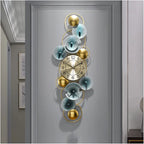 Wall Clock, for Living Room Kitchen Bedroom,34X98CM