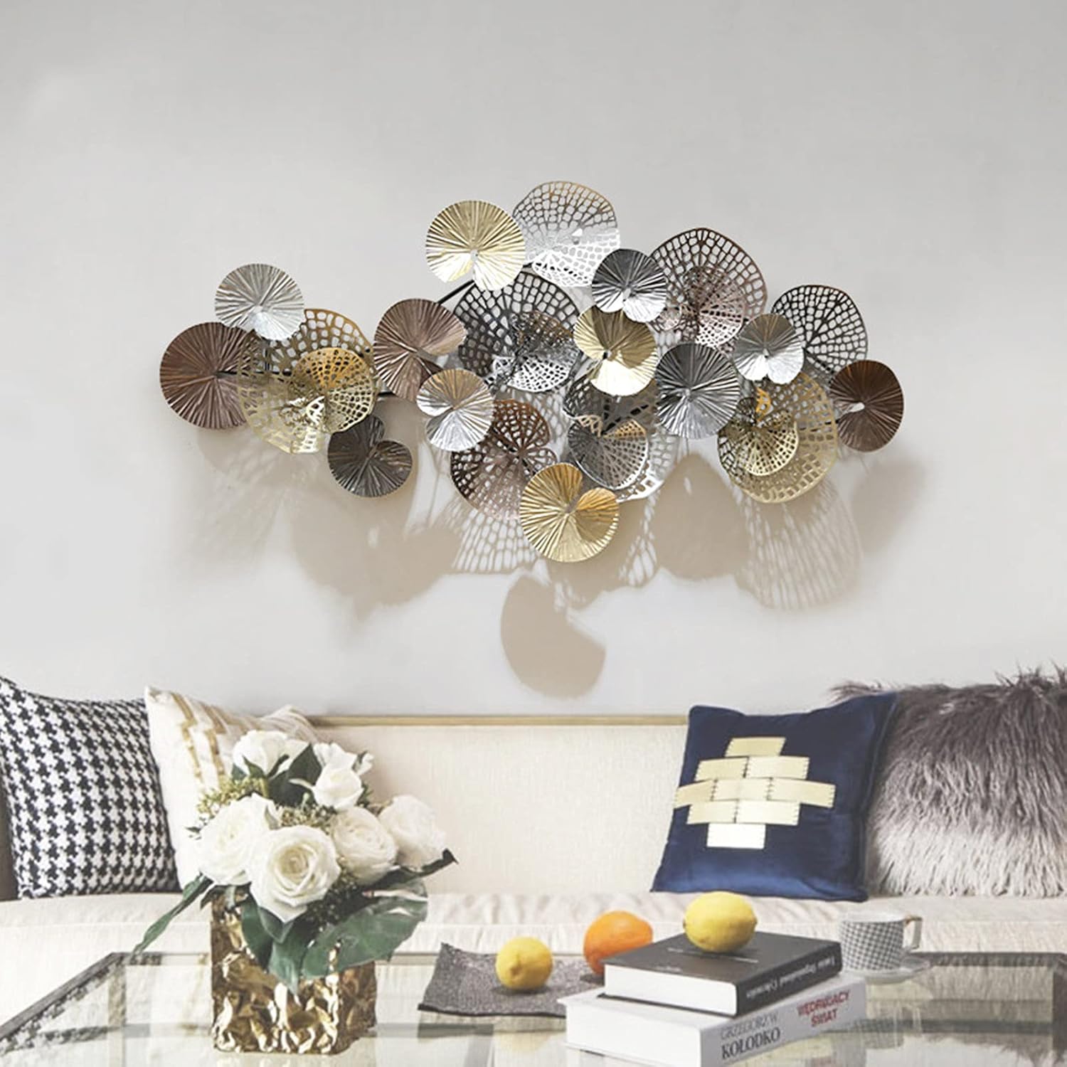 Metal Wall Decor, Wall Metal Decor Art Wall Sculptures for Home