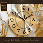 Wall Clock for Living Room Bedroom Office Home Wall Decor, 35.5×22 Inch