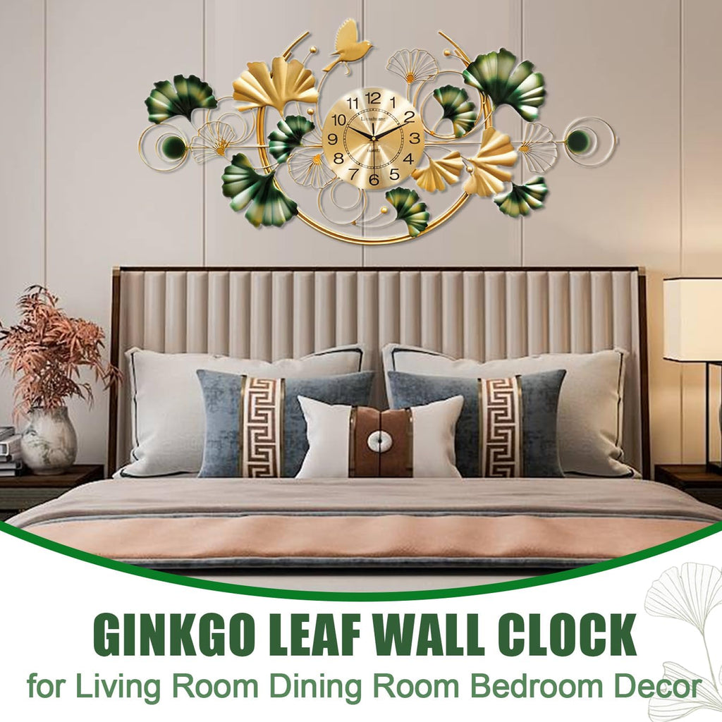 Oversized Clock for Wall, for Living Room Bedroom Kitchen Office(39.4X19.7In)