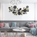 Wall Decor 51" × 28" 3D Modern Wall Art for Bedroom,