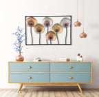 Web Leafs Metal Wall Art for Home Décor