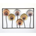 Web Leafs Metal Wall Art for Home Décor