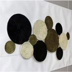 Extra Large Circles Metal Wall Hanging