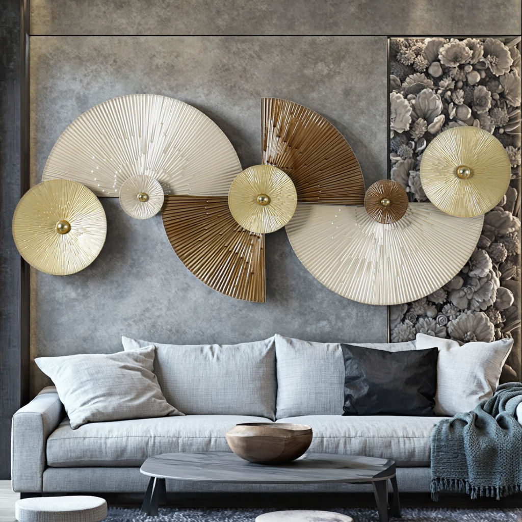 Metal Wall Decor for Living Room