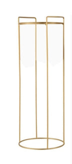 Gold Metal Planter Stand Set of 3