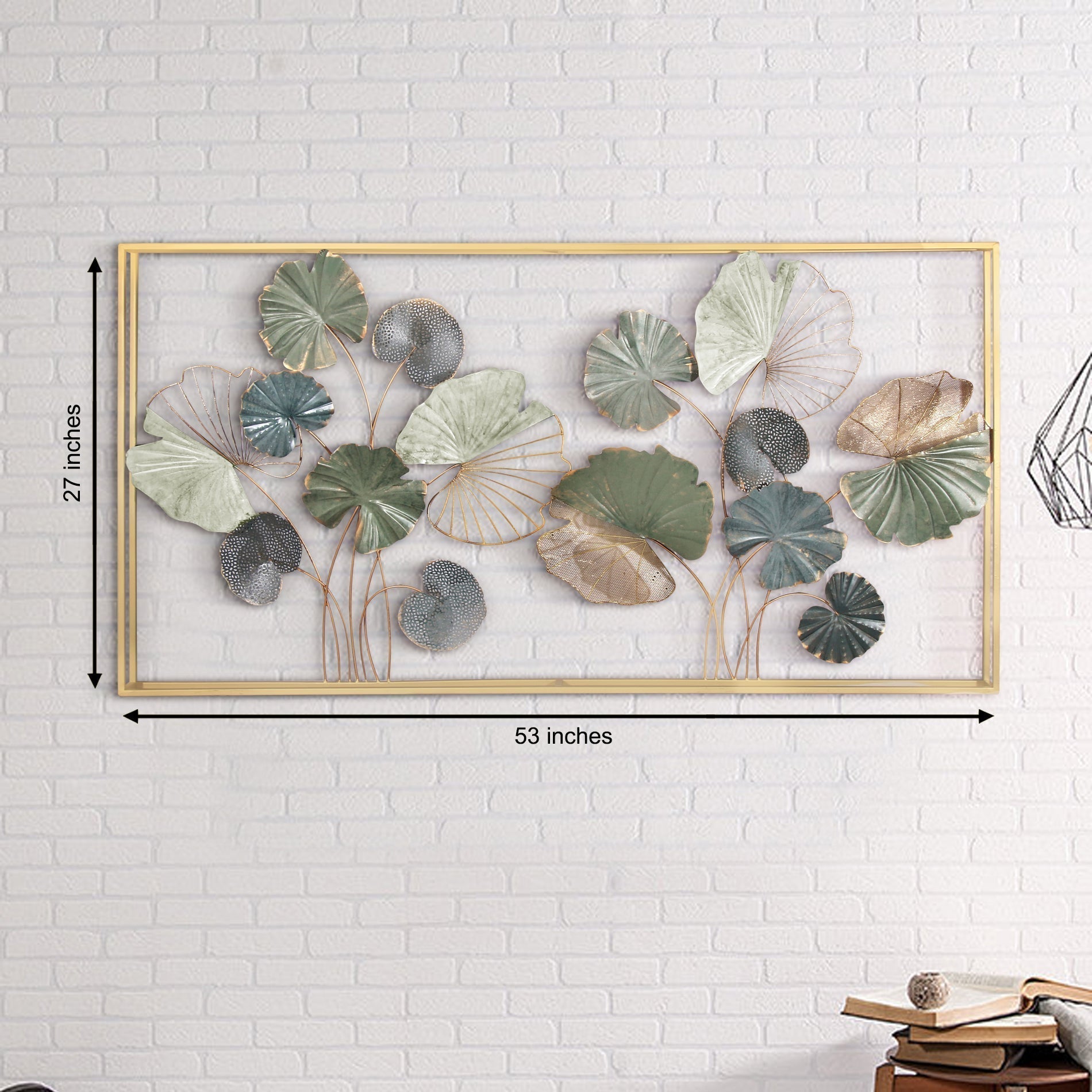 Bed Metal Wall Art Panel