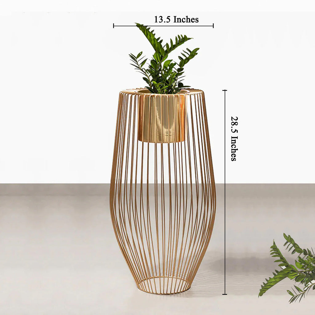 Earth Planters - Small - Gold