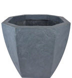 Textured Gray Planter