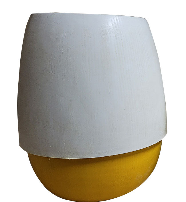 Modern Two-Tone Indoor Planters – Small, Medium & Large Sizes