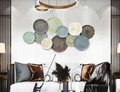 Multicolor wall plates Metal Wall Art