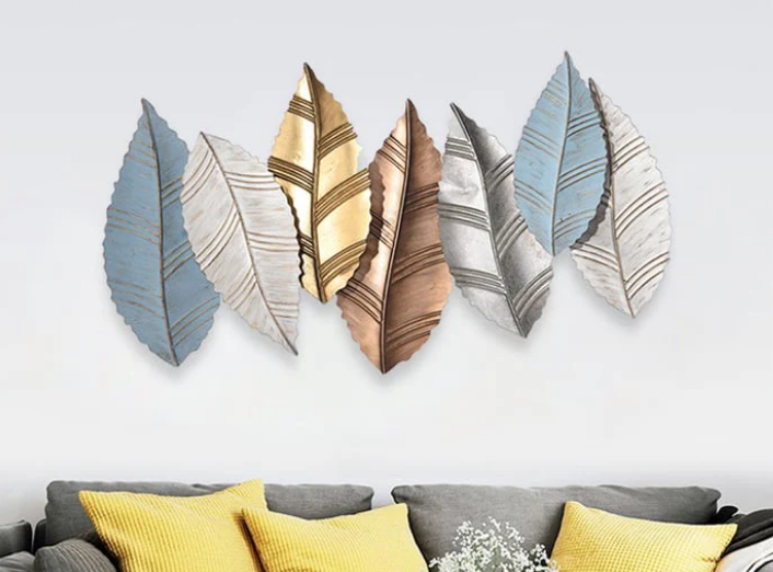 Creative leaves Metal Wall Art