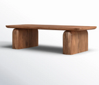 Nelson Solid Wood Sled Coffee Table