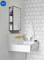 RECTANGLE STORAGE METAL MIRROR