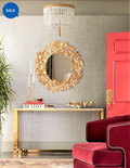 GOLDEN CHARMING BUTTERFLY MIRROR
