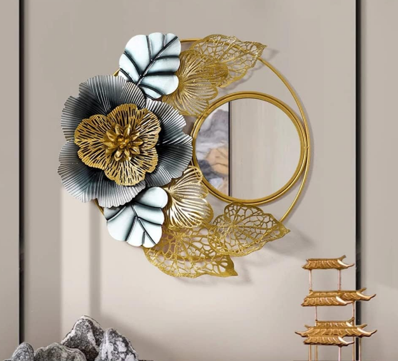 Wall M, Iron Metal Mirrors Ready To Hang Wall Decorations