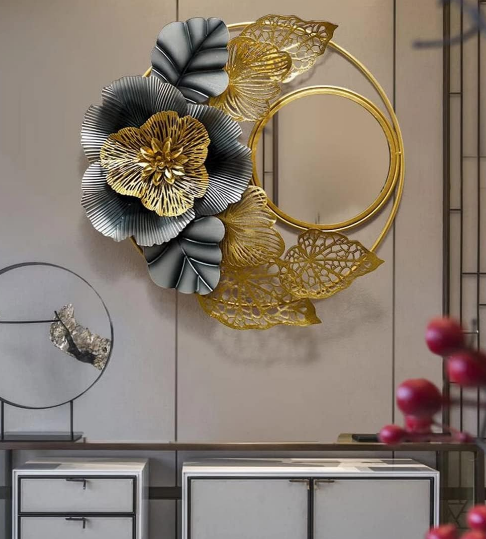 Wall M, Iron Metal Mirrors Ready To Hang Wall Decorations