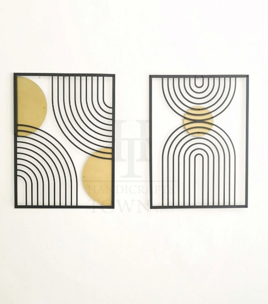 Curva Essence Metal Wall Art