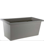 Light Gray Modern Rectangle Planter