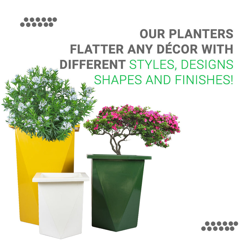 Elevate Your Space: Modern Geometric Planters