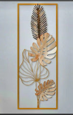 Modern Flower Metal Wall Art, Home & Office Decor, Restaurant, Cafe, Livingroom