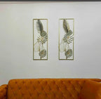 Modern Flower Metal Wall Art, Home & Office Decor, Restaurant, Cafe, Livingroom