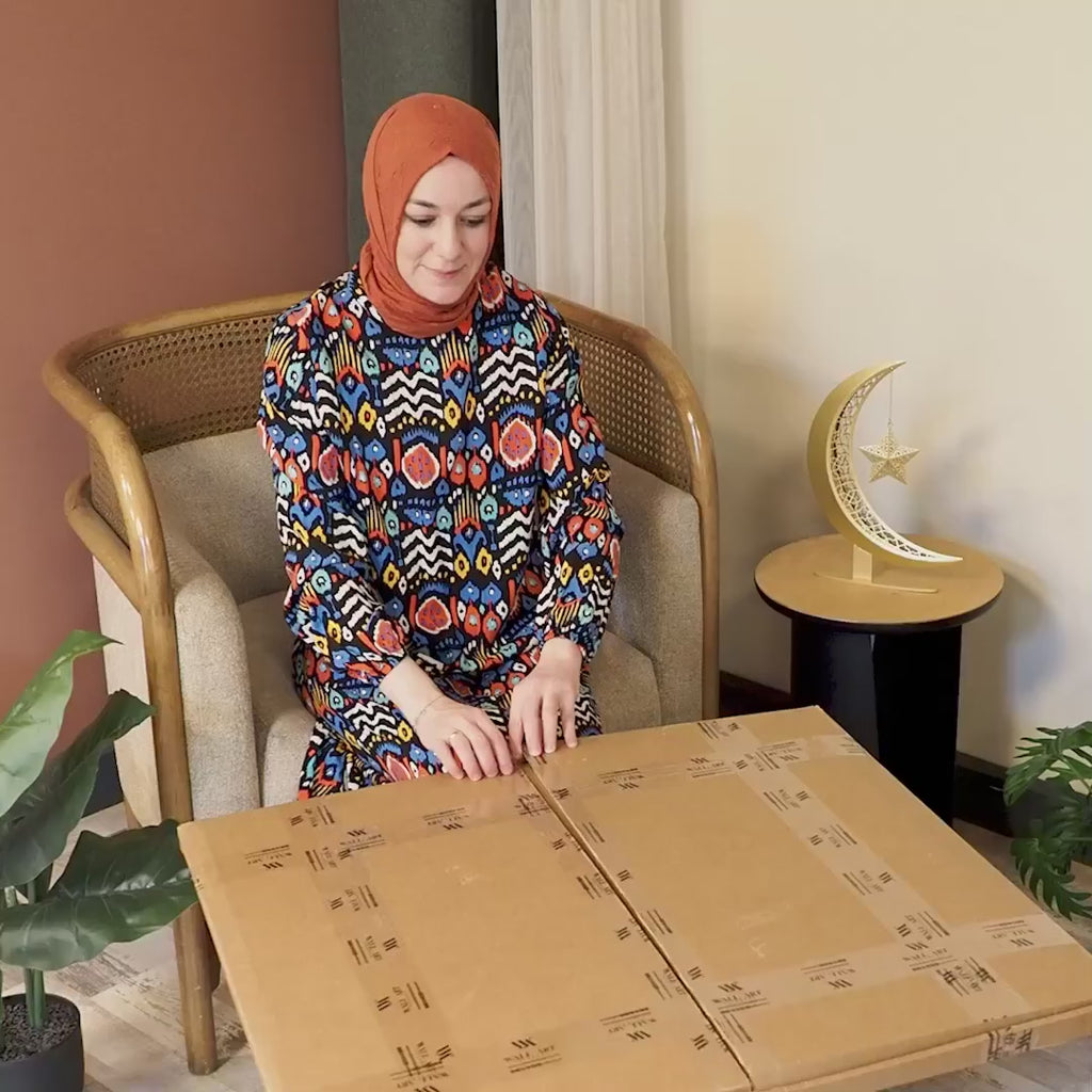 Ayatul Kursi Luxury Metal Wall Art ( star product )