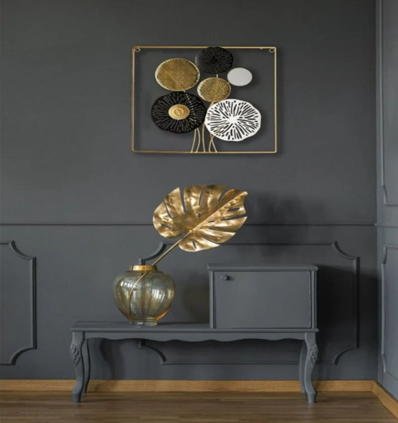 Cute Nordic Wrought Iron Wall Hangings