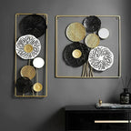 Cute Nordic Wrought Iron Wall Hangings