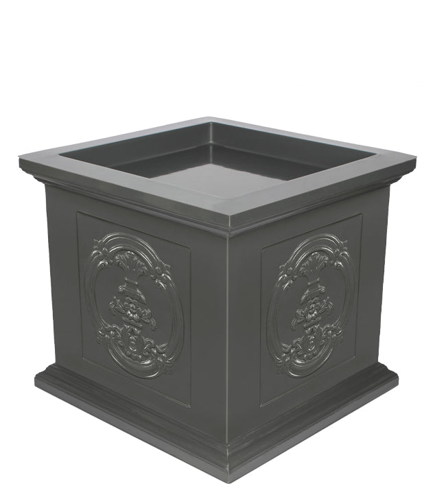 Regal Series Decorative Square Planters – Weather-Resistant Luxury Pots